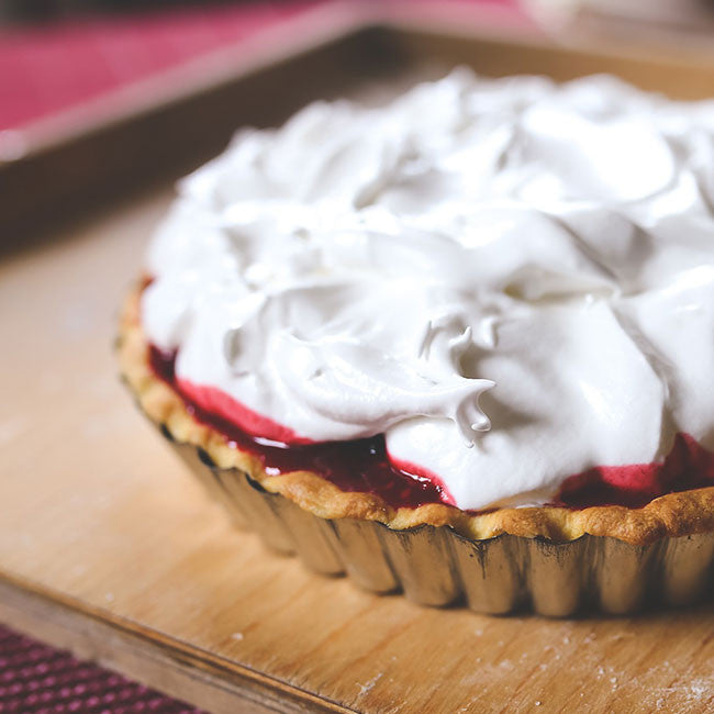 Raspberry Cream Pie